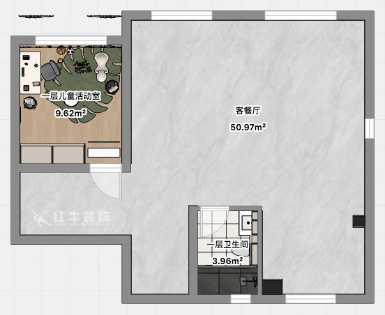 郭志成|五矿澜悦方山10-504-138㎡-现代风格|复式|3室2厅1厨3卫|老房装修|定制家|全包21
