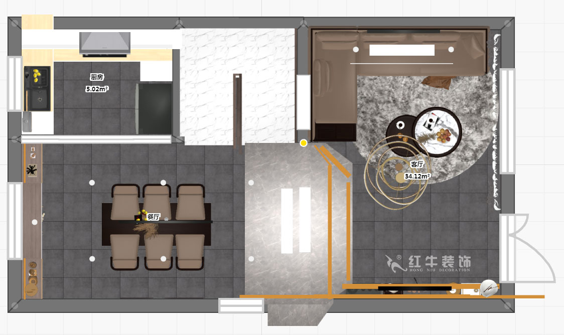 刘小勇|逸品汤山一期14-105-150㎡-现代风格|4室2厅2卫|新房装修|定制家¥200000|全包22