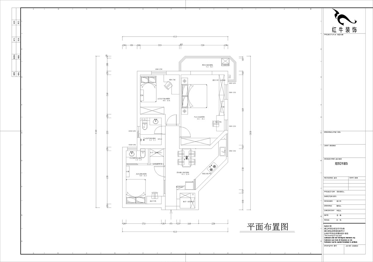 孟宪涛|金宝花园4-2605-95㎡-现代简约风格|3室1厅2卫|老房装修|定制家|全包14