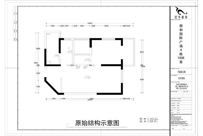 860x580_郑和国际广场4栋1508施工图-Model