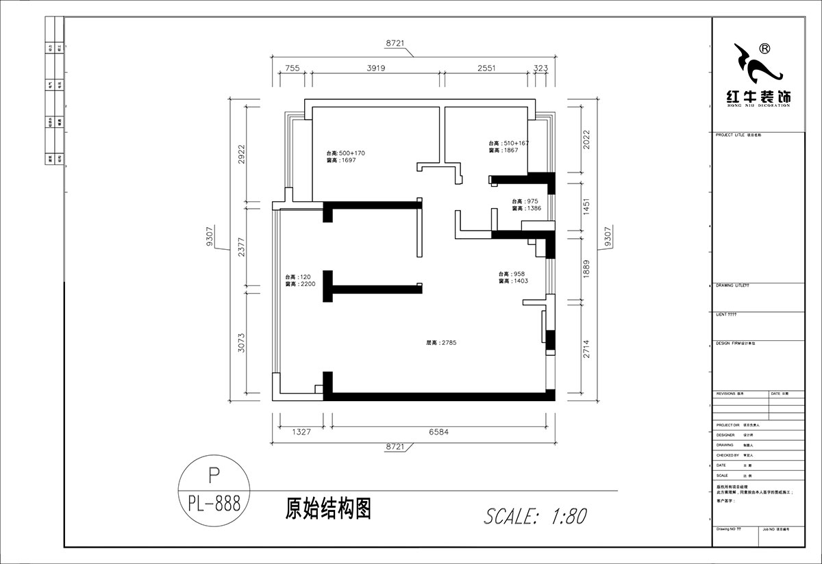 顾娟|凤起云台3-2602-95㎡-中古风格|3室2厅1卫1厨1阳台|旧房装修|定制家|全包10