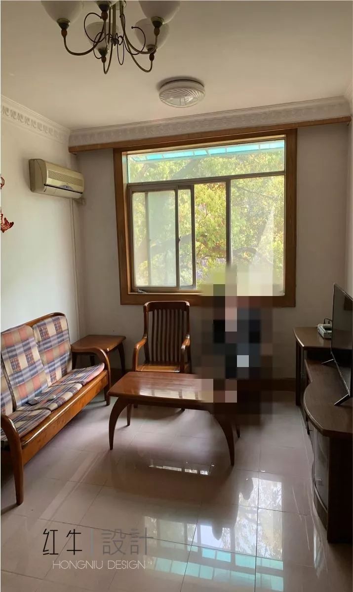 南京老房翻新--“能住”与“好住”之间,就差这点改变!03改造前_客厅
