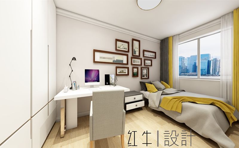 南京云南路西桥花苑79平米现代简约风格装修 温馨浪漫07