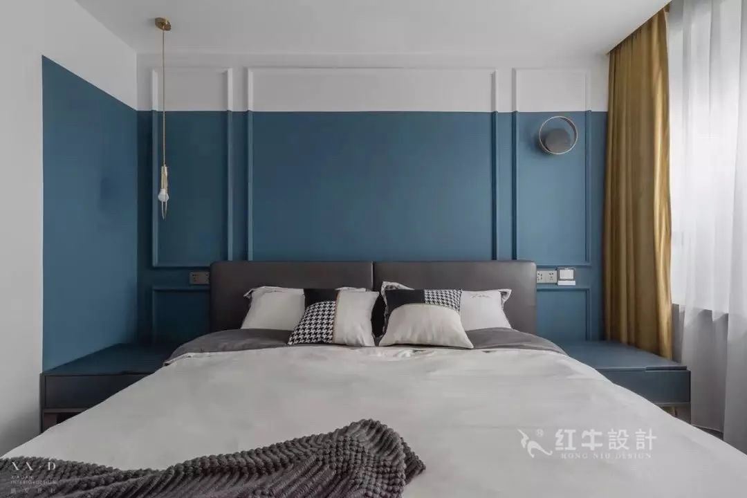 蒋琛_领航国际设计--电建洺悦府160㎡现代风格09效果图欣赏_主卧