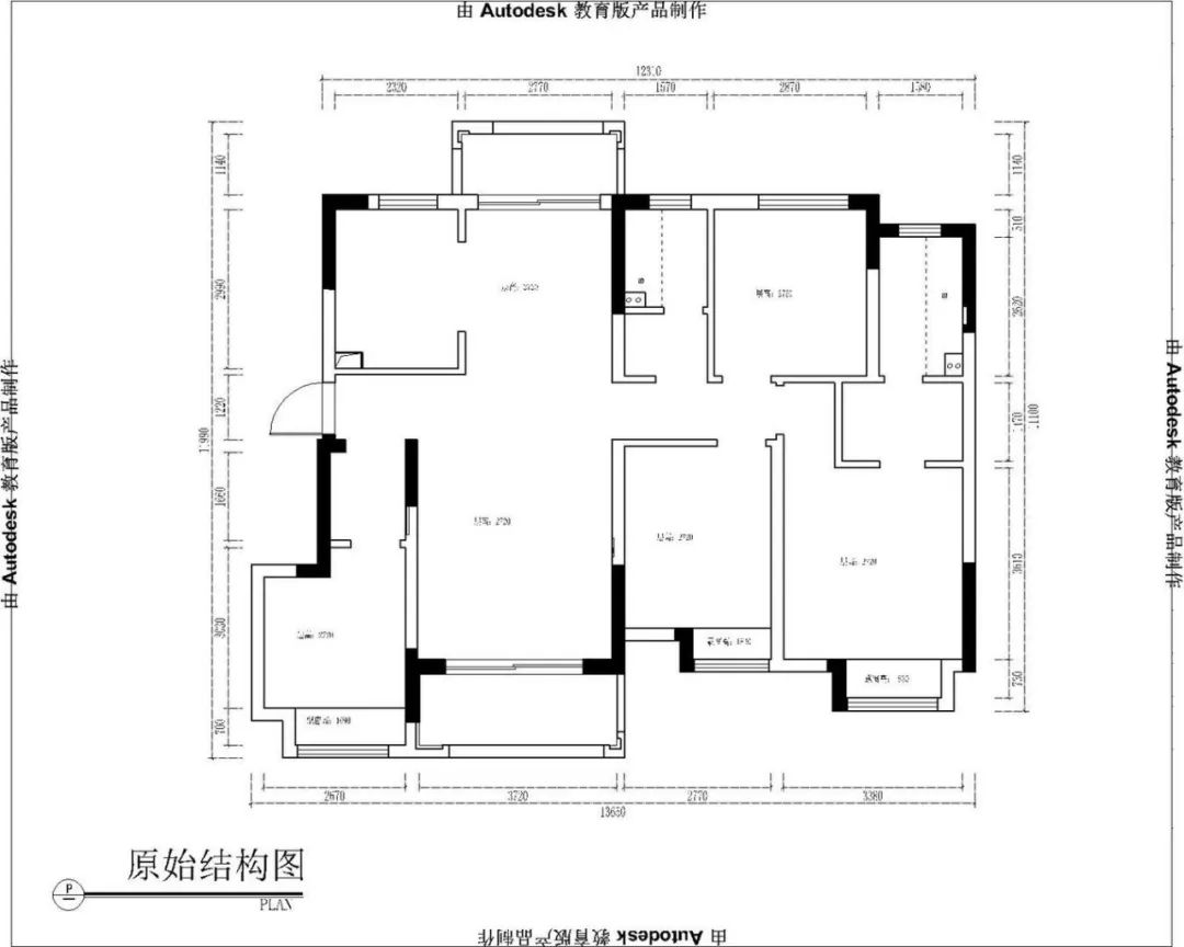 张桐玮_领航国际设计--电建洺悦府130㎡北欧风格02户型分析