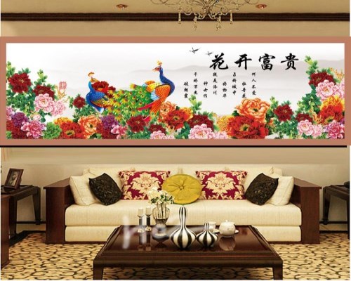 客厅沙发背景墙挂什么装饰画好?四种常用装饰画推荐 领航国际 2