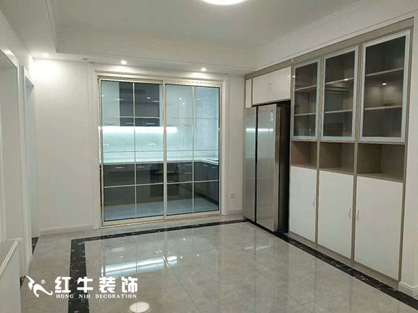 南京瑞鑫兰庭竣工客户看到领航国际装修的效果，情不自禁地发出：“厉害了，我的家！”