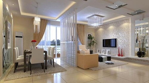 一般客厅如何做隔断墙?客厅隔断墙四种材质介绍 领航国际 4