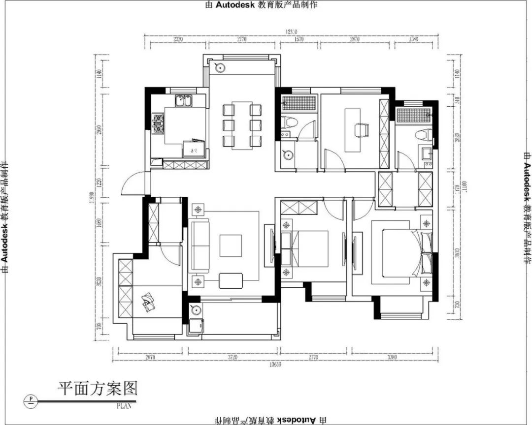 张桐玮_领航国际设计--电建洺悦府130㎡北欧风格04调整建议
