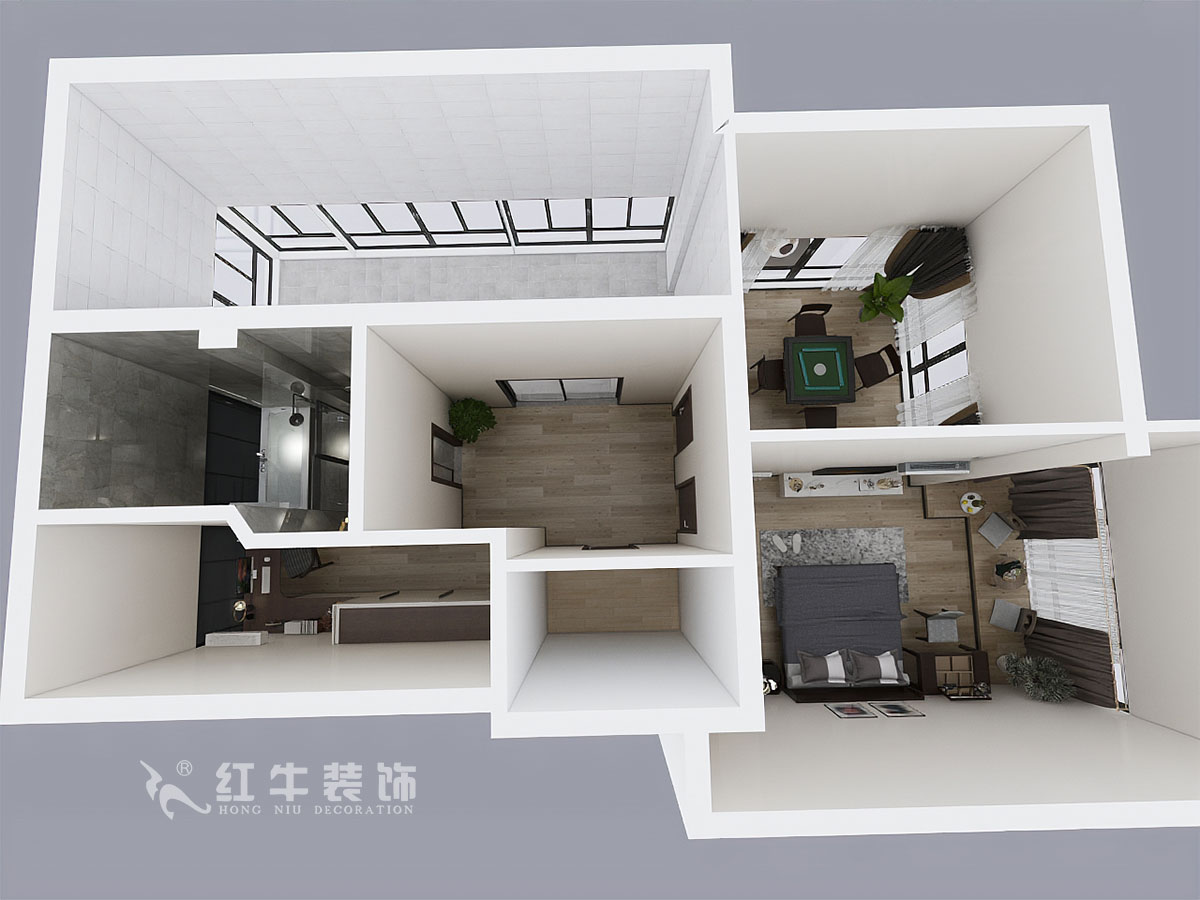 郭志成_墨香山庄25-1101-197㎡-轻奢简美风格_5室3厅2卫(老房装修)_定制家¥260180_全包26万00_08鸟瞰图2楼