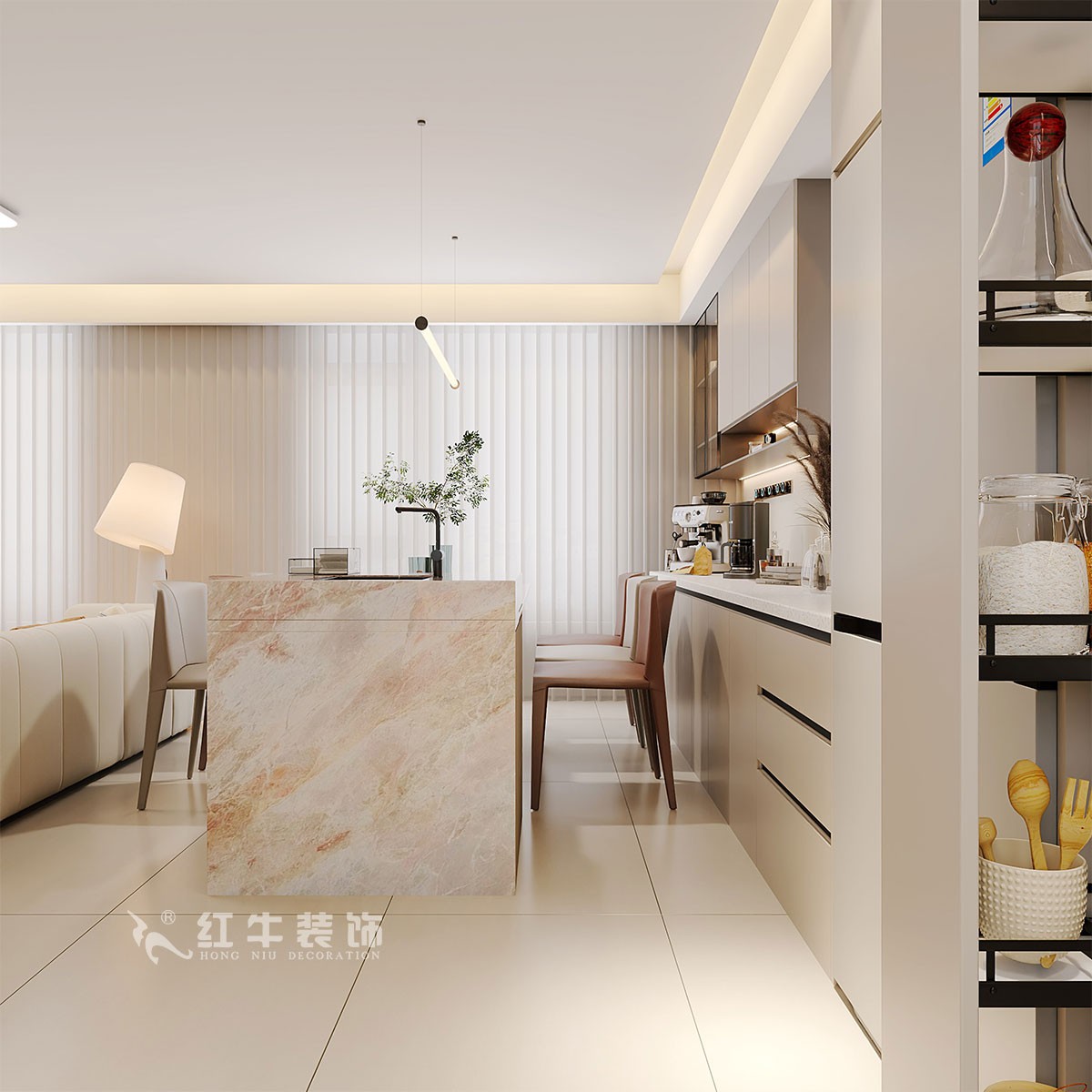 南京138㎡现代复式装修,美学与家居共生! 南京138㎡现代复式装修,美学与家居共生!